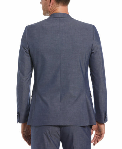 Perry Ellis Skinny Fit Notch Lapel Iridescent Suit Jacket