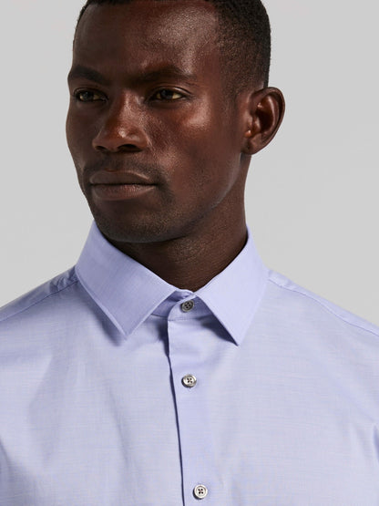 Perry Ellis Cotton Blend Slim Fit Dress Shirt