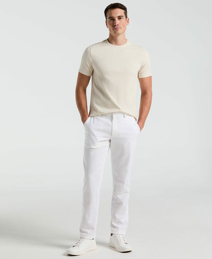 Perry Ellis Men's Slim Fit Flat Front Chino Pant