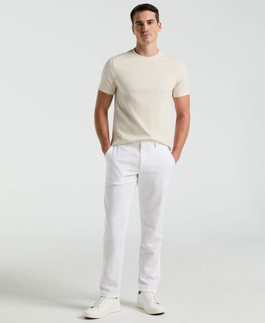 Perry Ellis Men's Slim Fit Flat Front Chino Pant