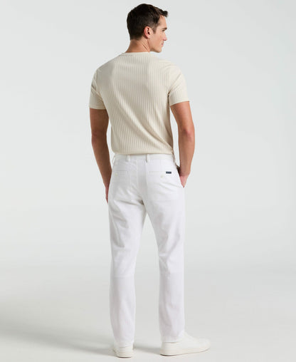 Perry Ellis Men's Slim Fit Flat Front Chino Pant