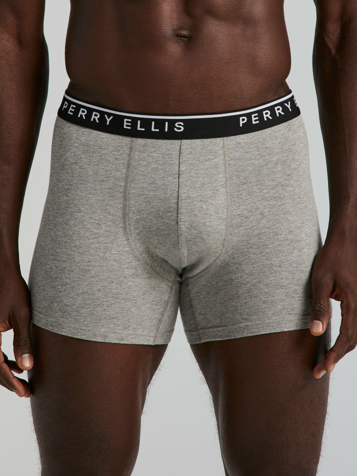 Perry Ellis 4-Pack Cotton Stretch Boxer Brief
