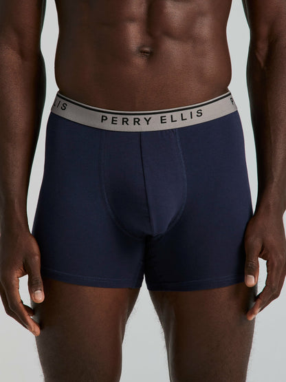 Perry Ellis 4-Pack Cotton Stretch Boxer Brief
