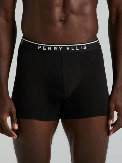 Perry Ellis 4-Pack Cotton Stretch Boxer Brief
