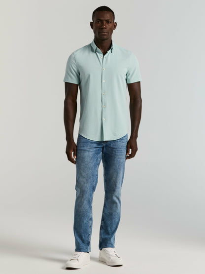Perry Ellis Stretch Seersucker Slim Fit Shirt