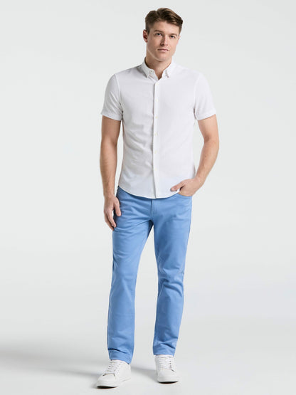 Perry Ellis Stretch Seersucker Slim Fit Shirt