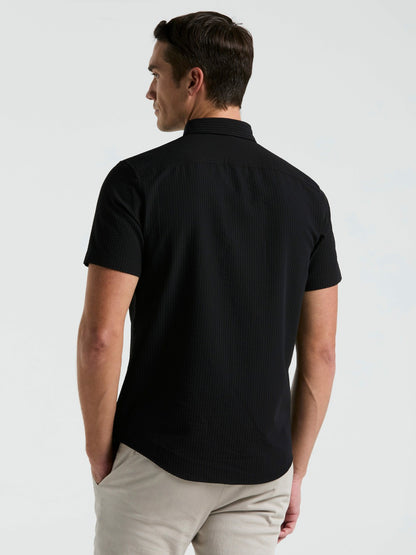 Perry Ellis Stretch Seersucker Slim Fit Shirt