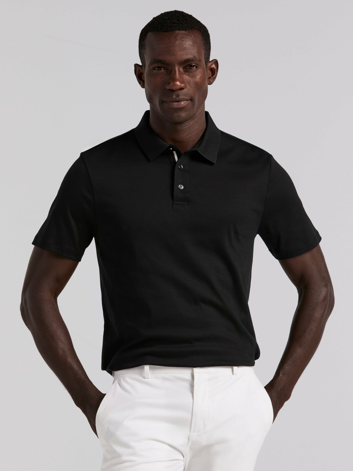 Perry Ellis Cool Interlock Polo