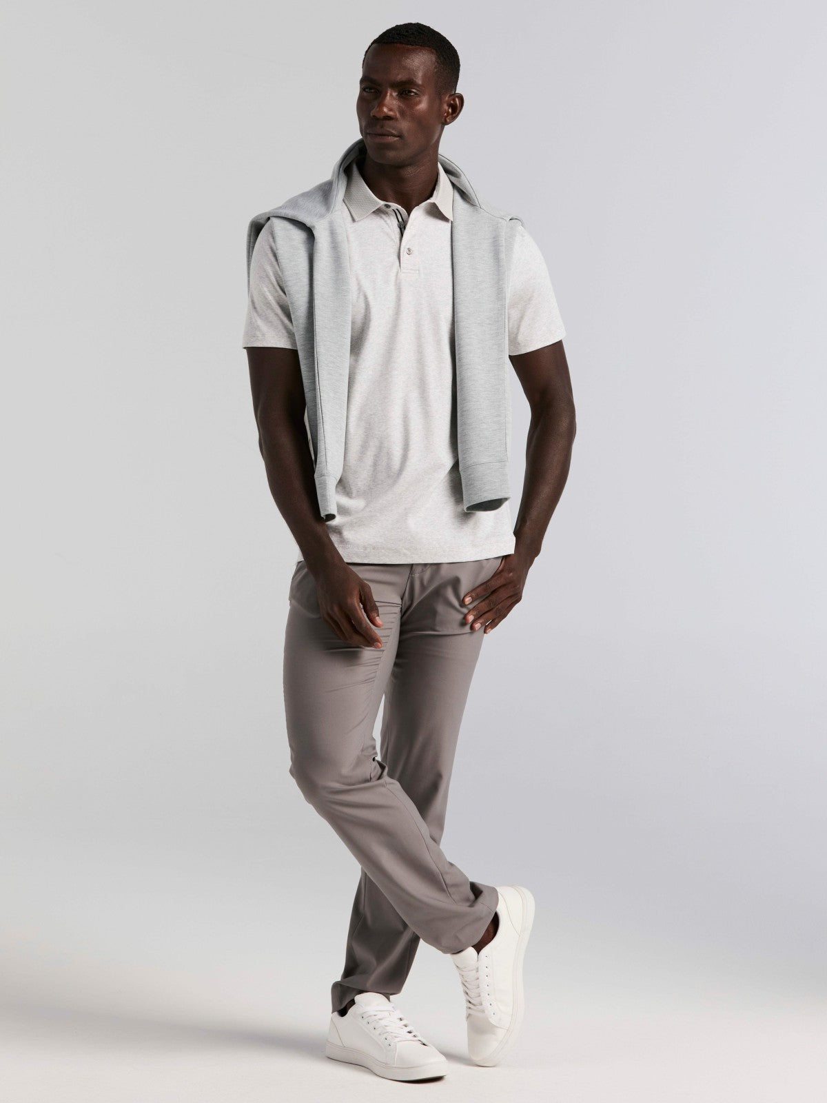 Perry Ellis Cool Interlock Polo