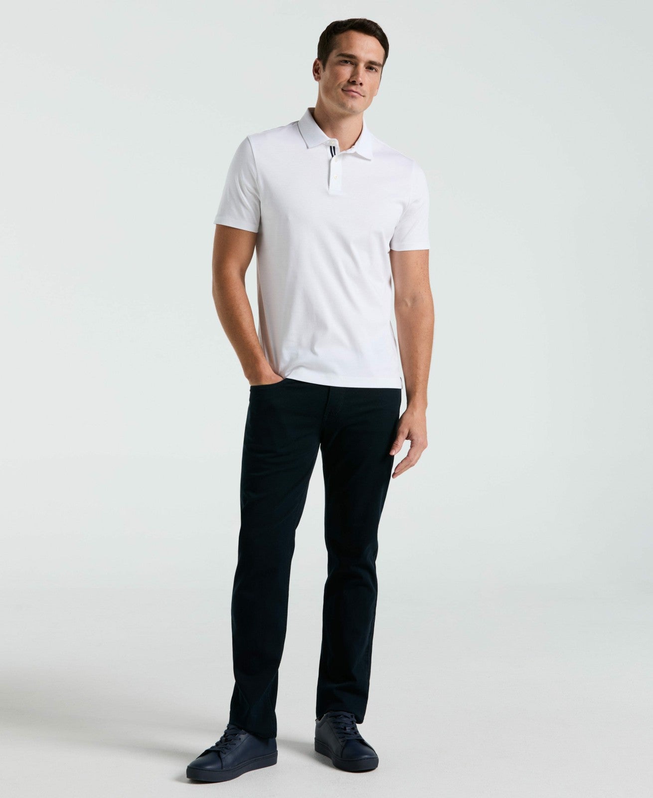 Perry Ellis Cool Interlock Polo