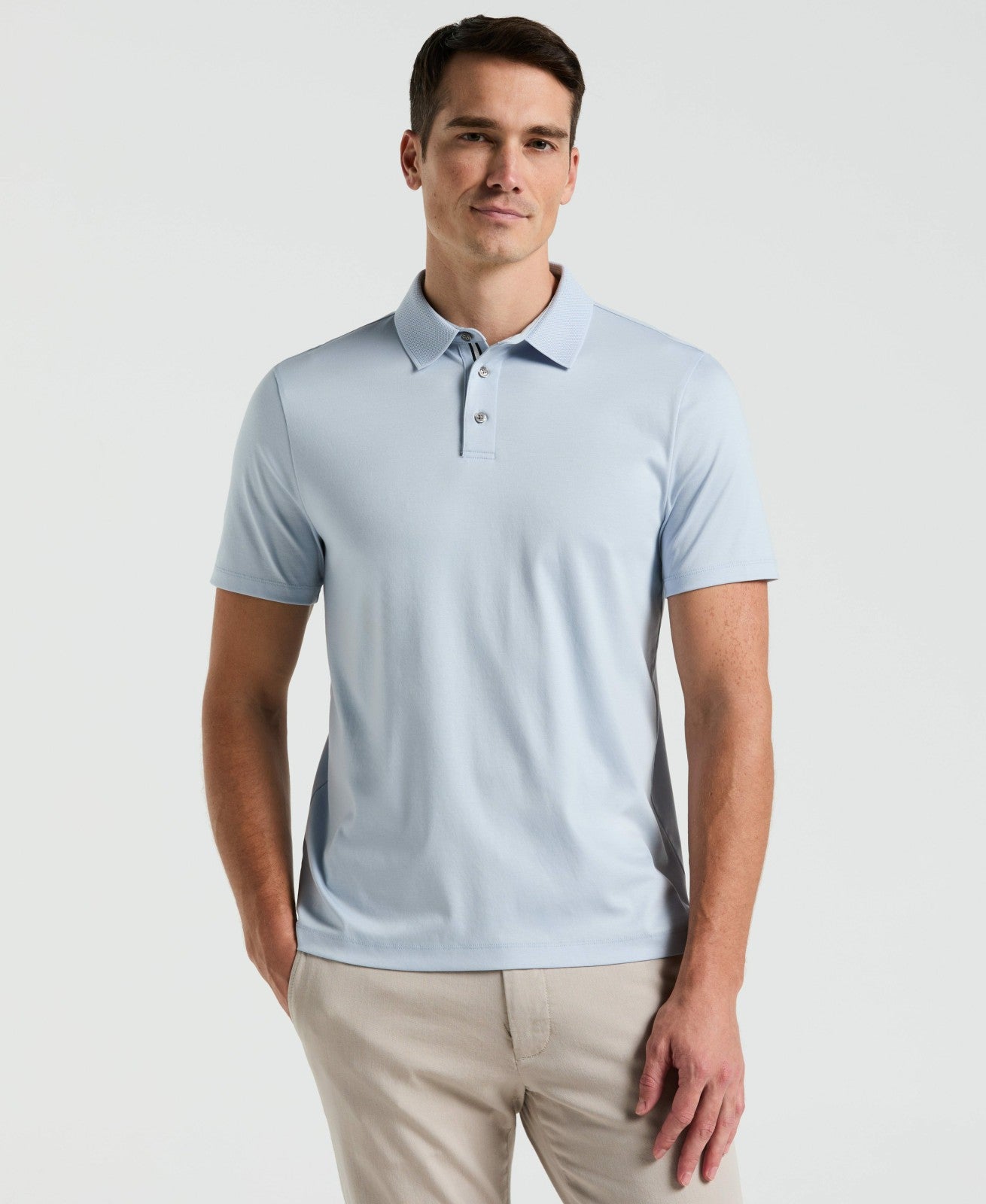 Perry Ellis Cool Interlock Polo