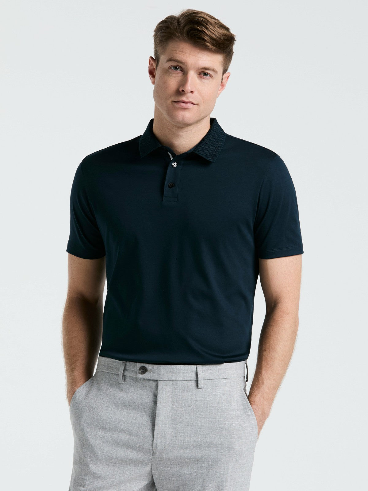 Perry Ellis Cool Interlock Polo