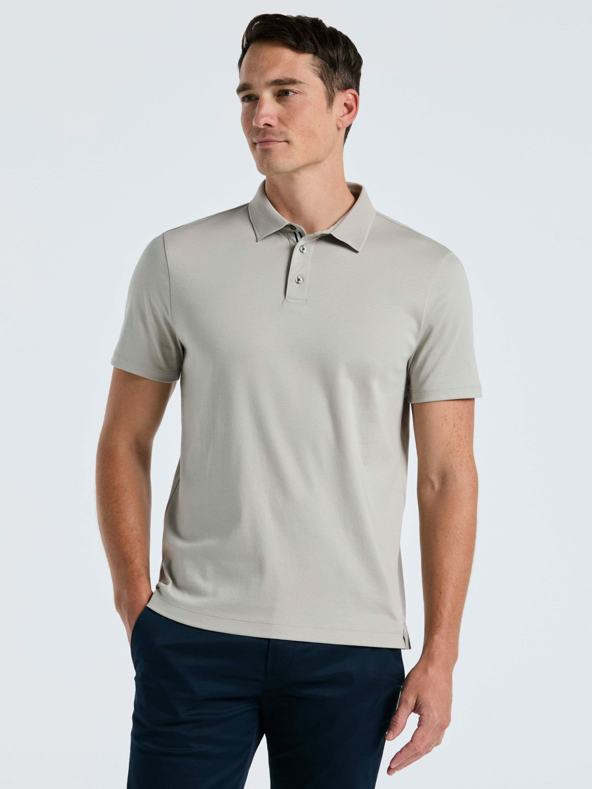 Perry Ellis Cool Interlock Polo