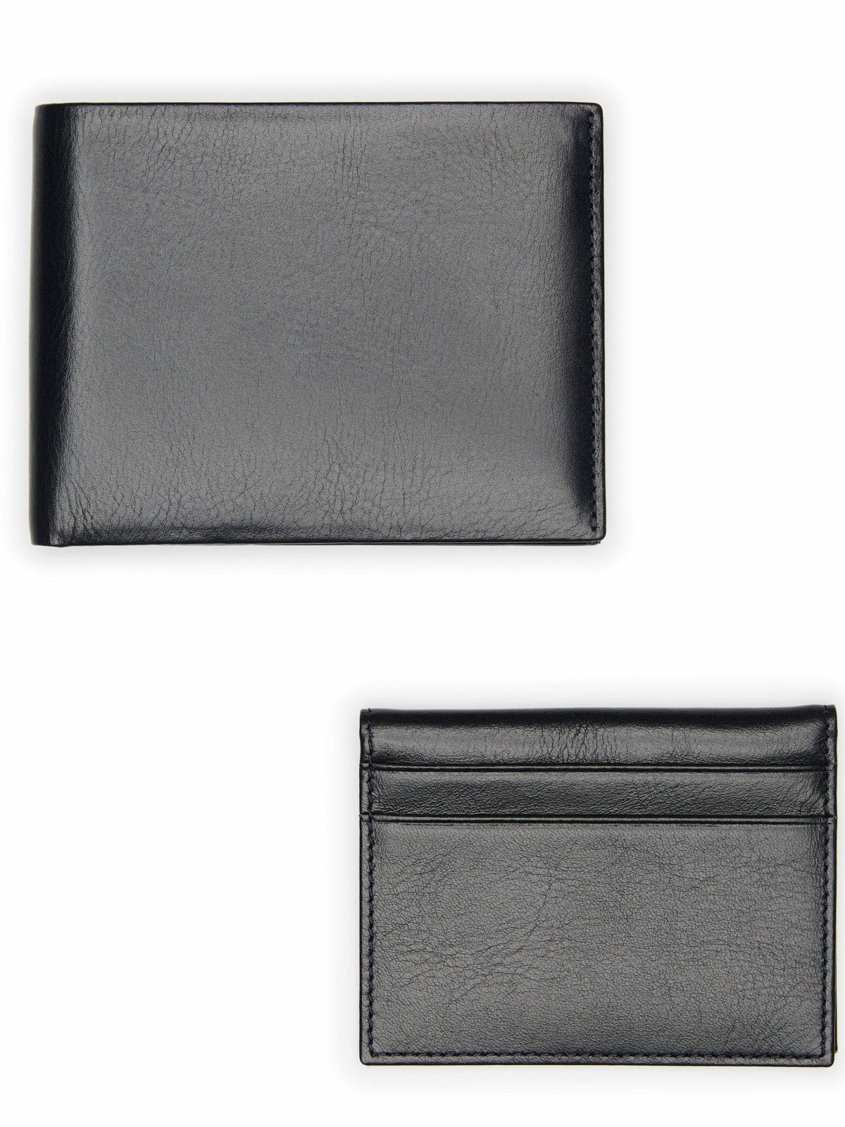 Perry Ellis Genuine Glazed Leather Wallet