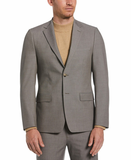 Perry Ellis Skinny Fit Notch Lapel Iridescent Suit Jacket