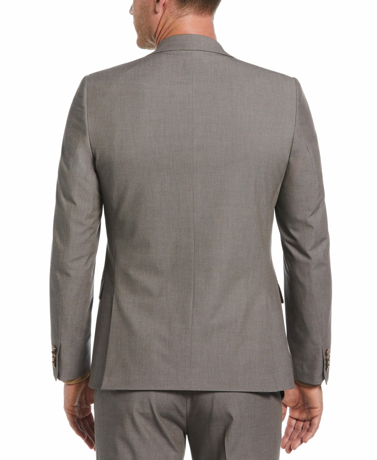Perry Ellis Skinny Fit Notch Lapel Iridescent Suit Jacket