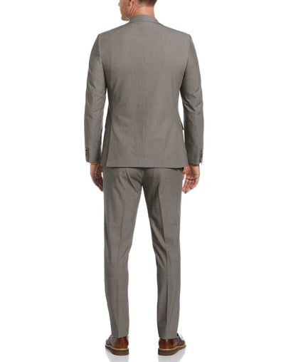 Perry Ellis Skinny Fit Notch Lapel Iridescent Suit Jacket