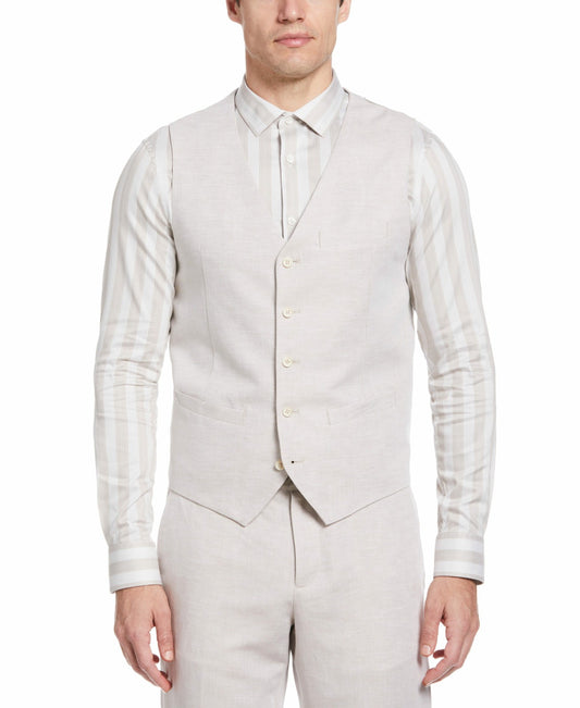 Perry Ellis Perry Ellis men's vest with button closure