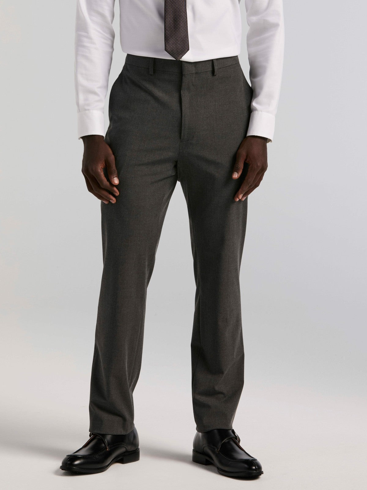Perry Ellis Slim Fit Gabardine Suit Pant