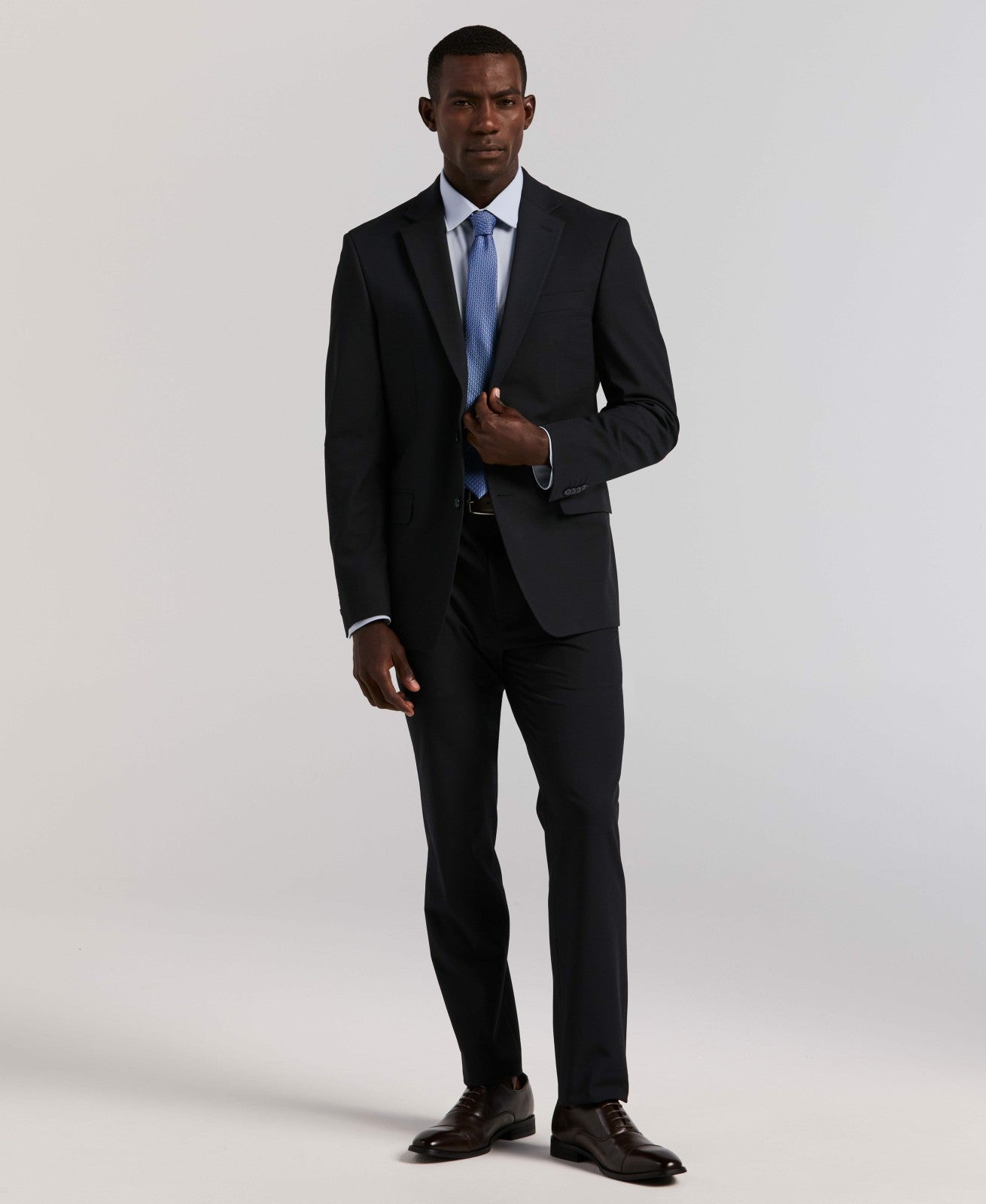 Perry Ellis Slim Fit Gabardine Suit Pant