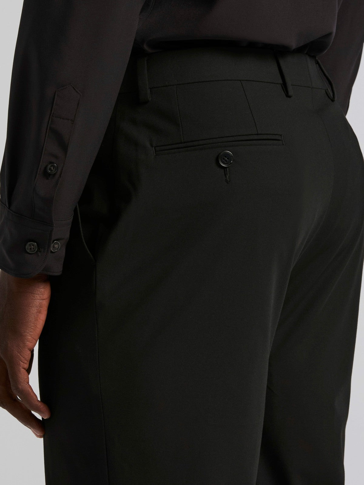 Perry Ellis Slim Fit Gabardine Suit Pant
