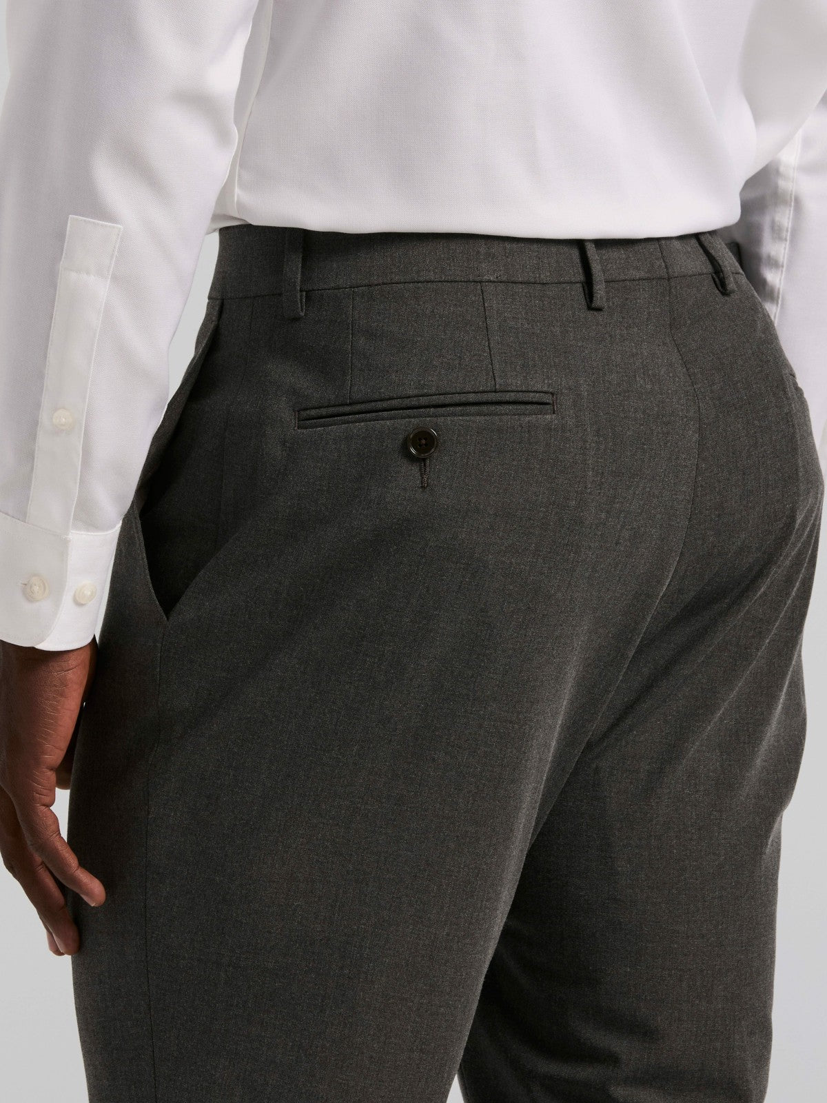 Perry Ellis Slim Fit Gabardine Suit Pant