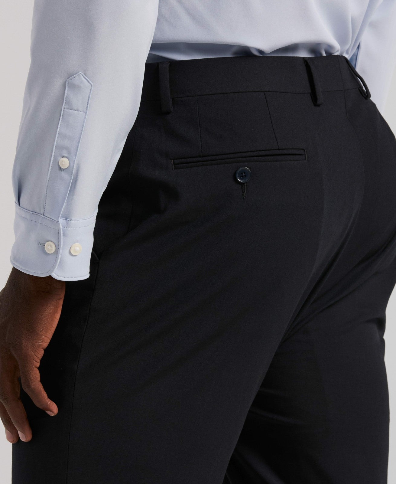 Perry Ellis Slim Fit Gabardine Suit Pant