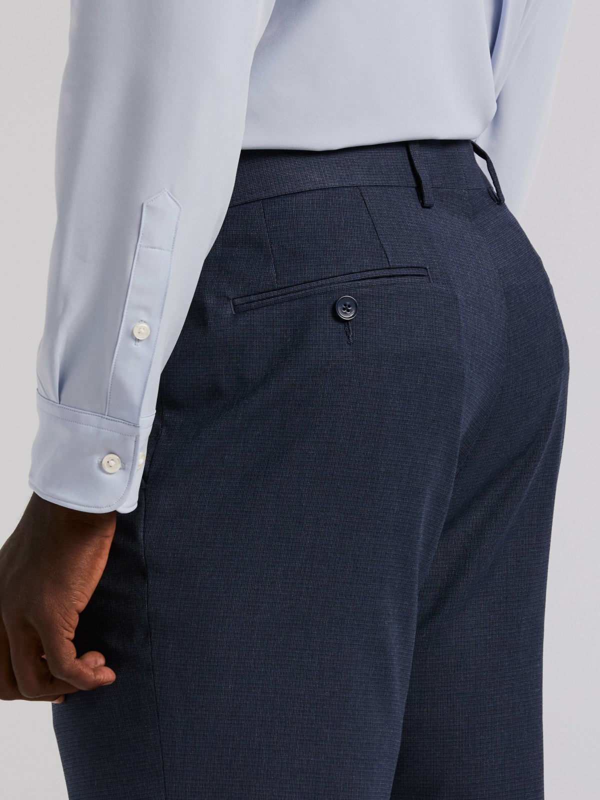 Perry Ellis Slim Micro Print Suit Pant