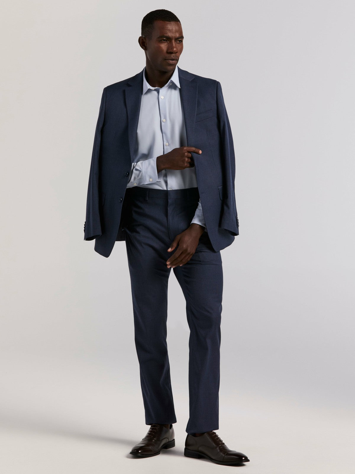 Perry Ellis Slim Micro Print Suit Pant