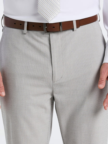Perry Ellis Slim Fit Seersucker Stripe Suit Pant