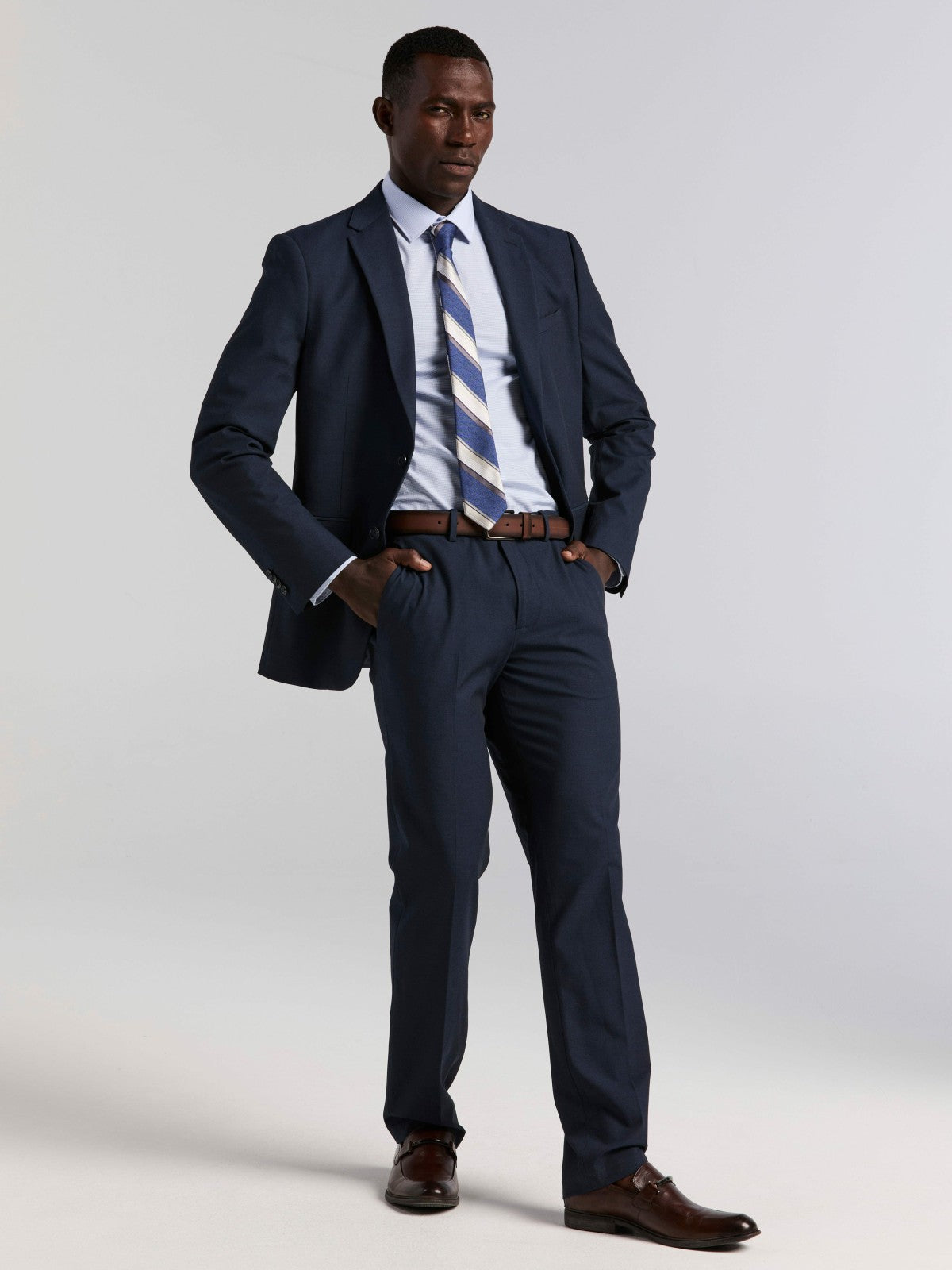 Perry Ellis Men's Slim Fit Suit Jacket - Louis Suit Jacket | Perry Ellis