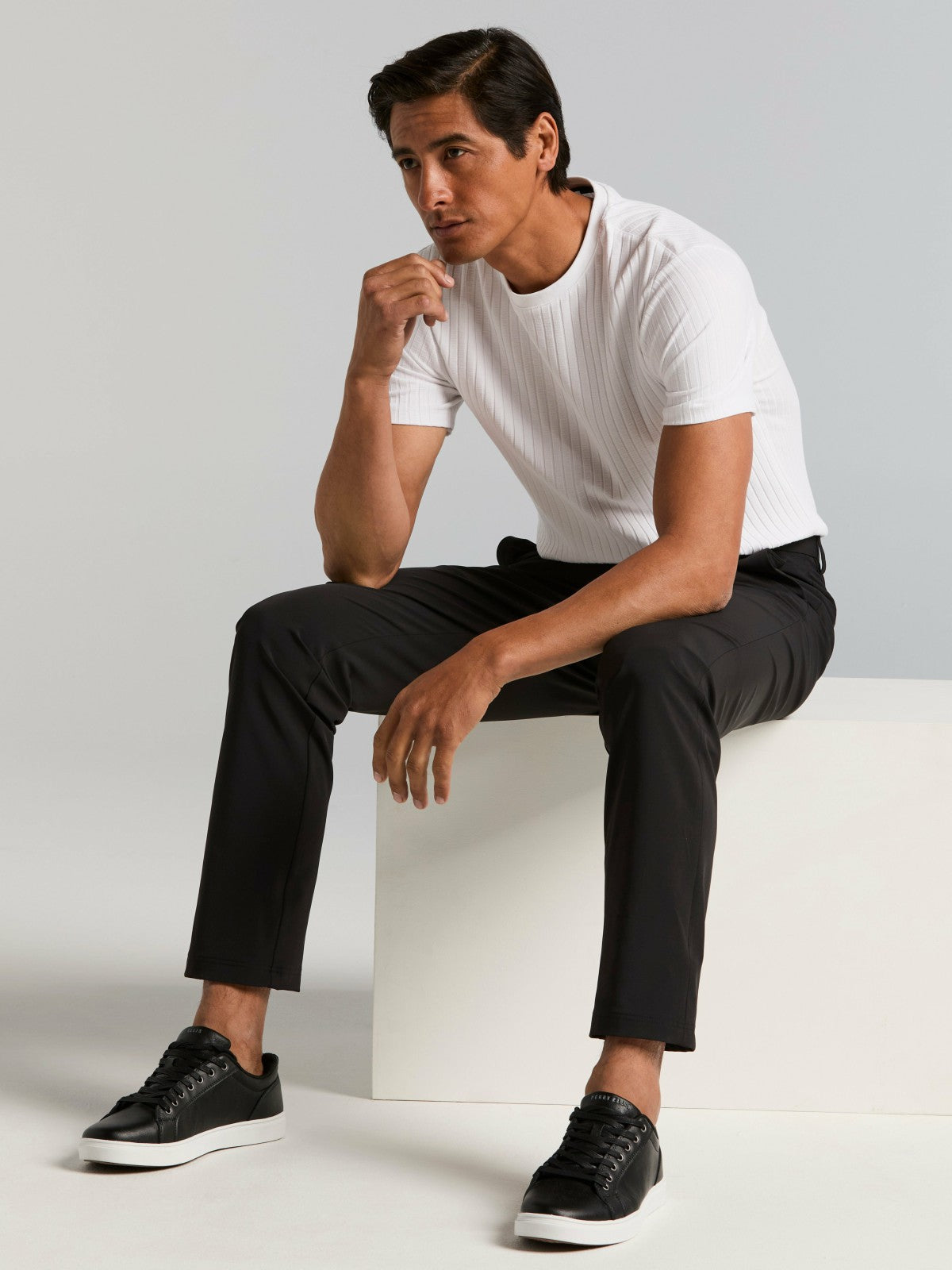 Perry Ellis Slim Fit Tech Suit Pant