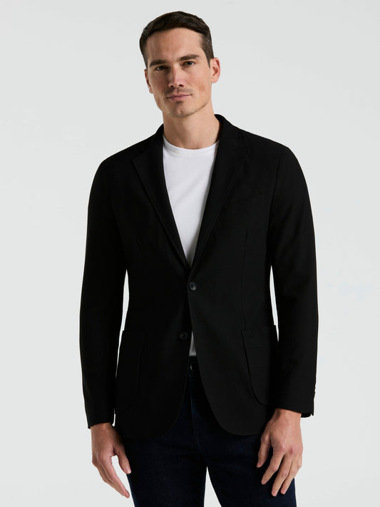 Perry Ellis Slim Fit Solid Knit Blazer