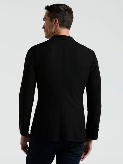 Perry Ellis Slim Fit Solid Knit Blazer