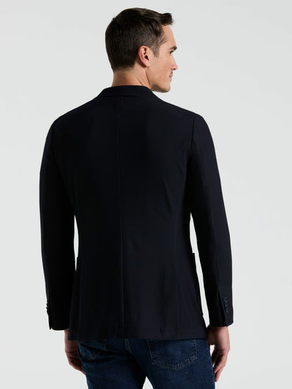 Perry Ellis Slim Fit Solid Knit Blazer