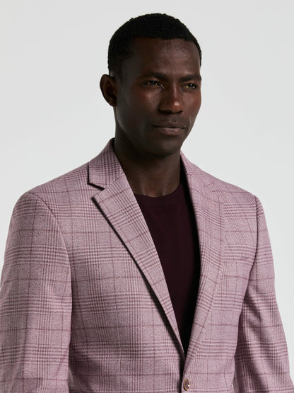 Perry Ellis Plaid Print Sportcoat