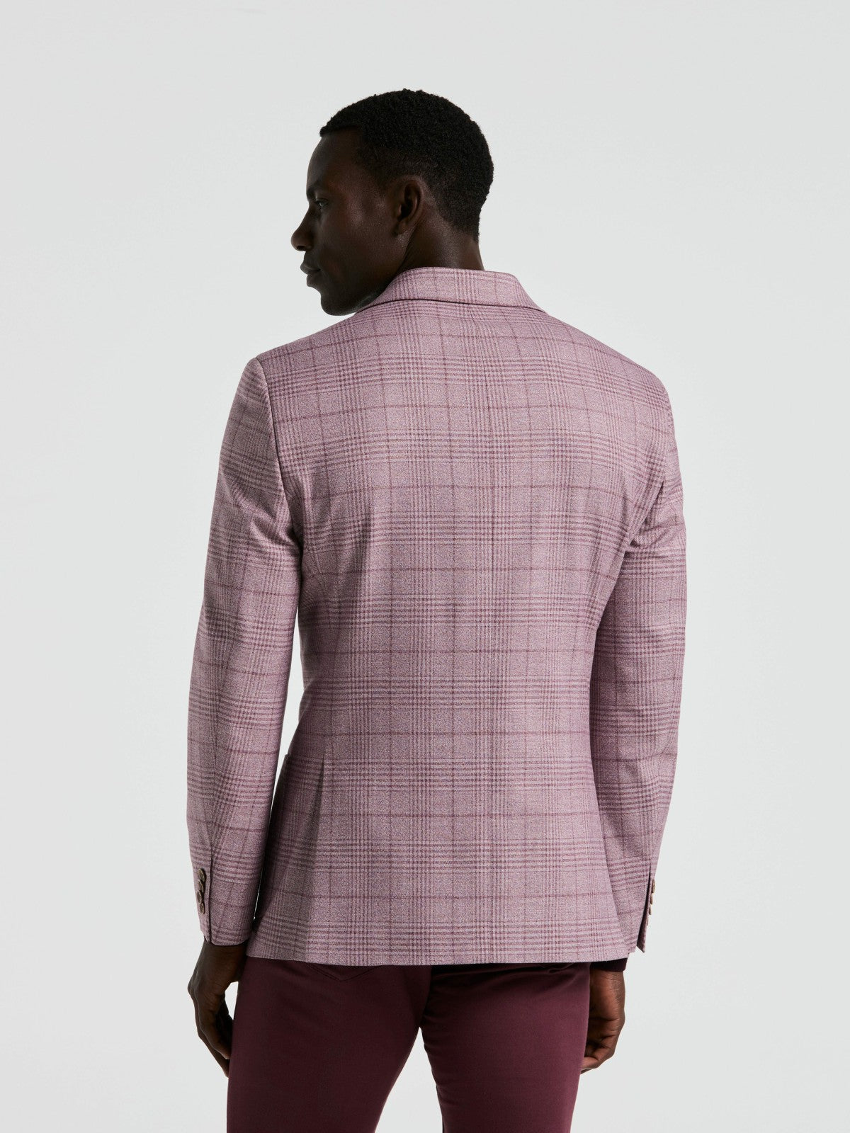Perry Ellis Plaid Print Sportcoat