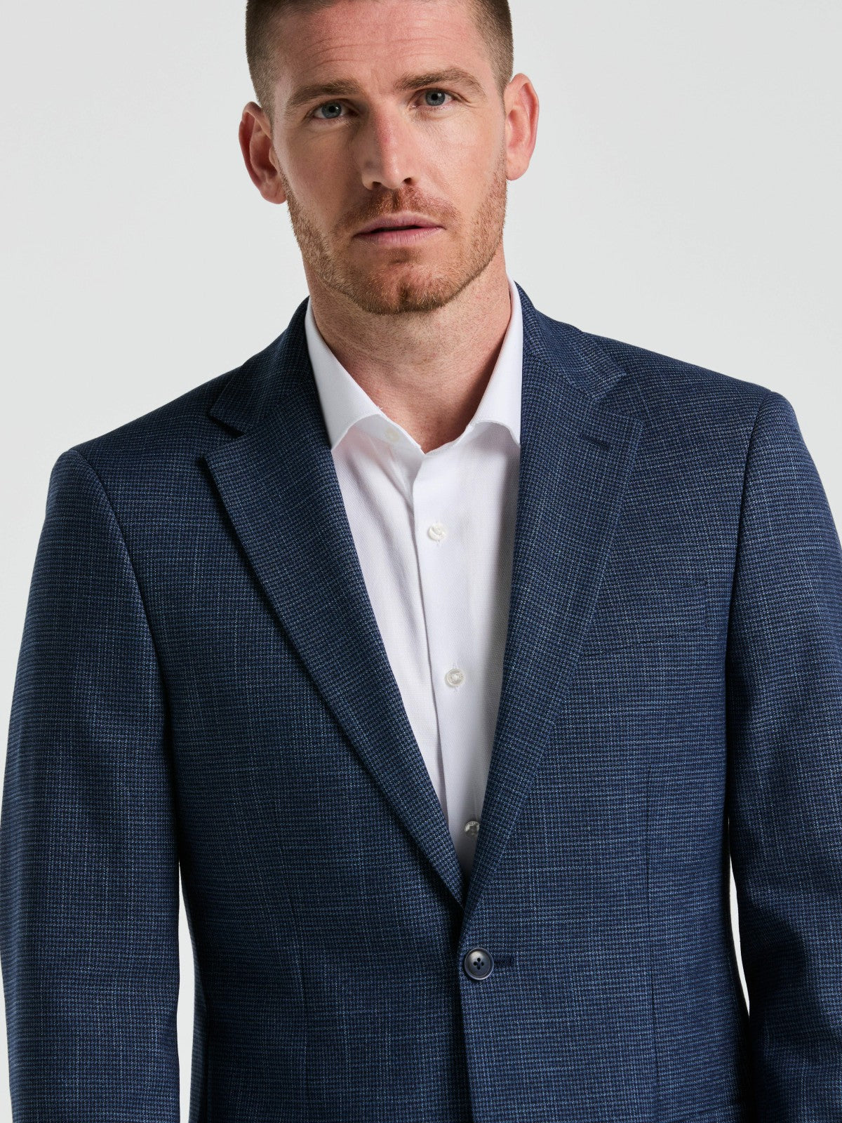 Perry Ellis Mini Houndstooth Pattern Sportcoat