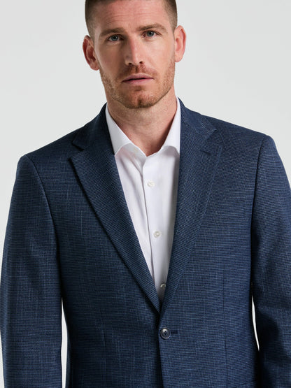 Perry Ellis Mini Houndstooth Pattern Sportcoat