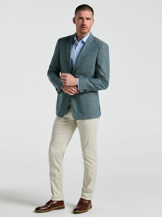 Perry Ellis Herringbone Pattern Sportcoat