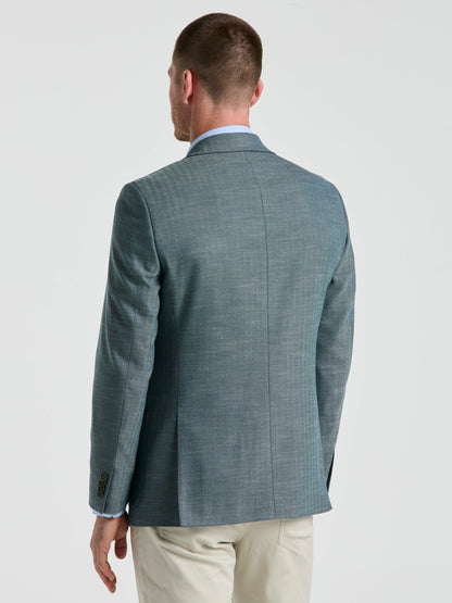 Perry Ellis Herringbone Pattern Sportcoat