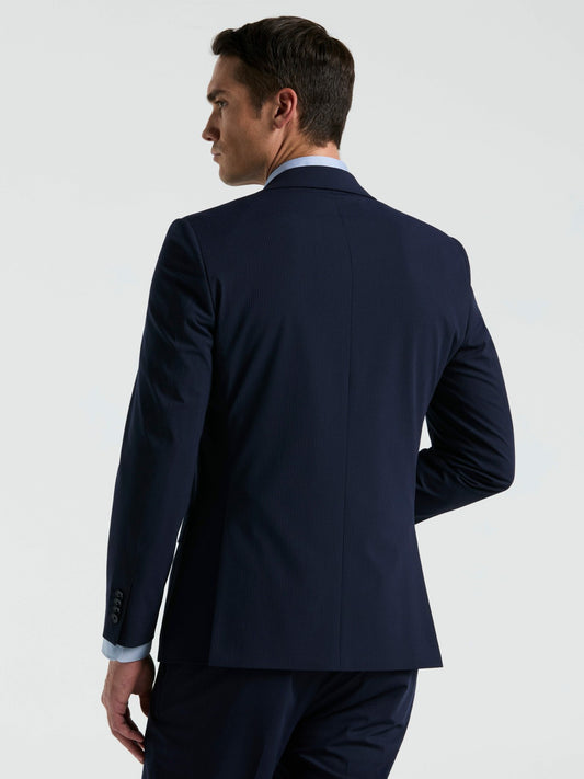 Perry Ellis Slim Fit Pinstripe Suit Jacket