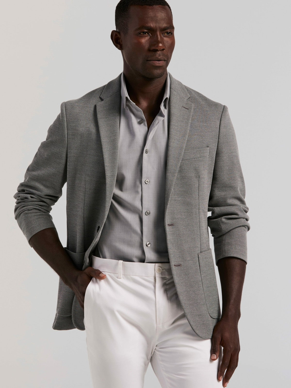 Perry Ellis Slim Fit Unlined Textured Sportcoat