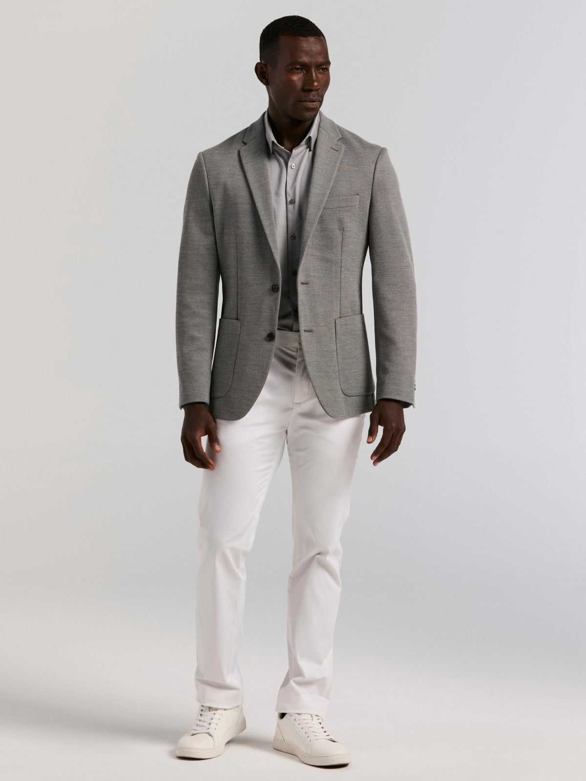 Perry Ellis Slim Fit Unlined Textured Sportcoat