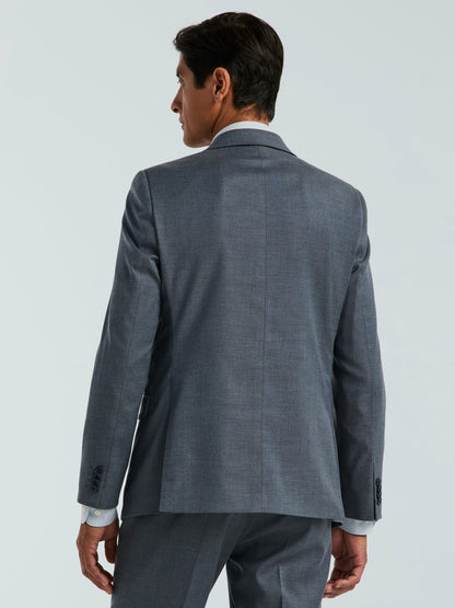 Perry Ellis Skinny Fit Textured Suit Jacket