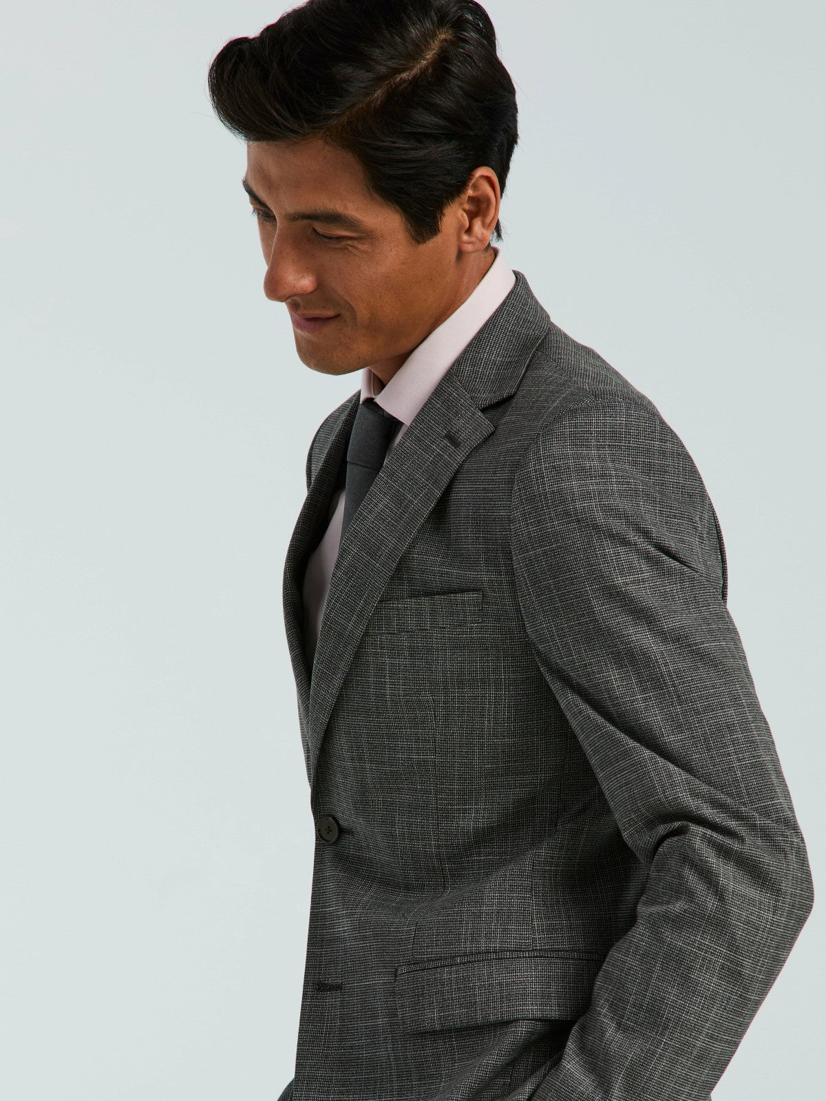 Perry Ellis Skinny Fit Houndstooth Suit Jacket