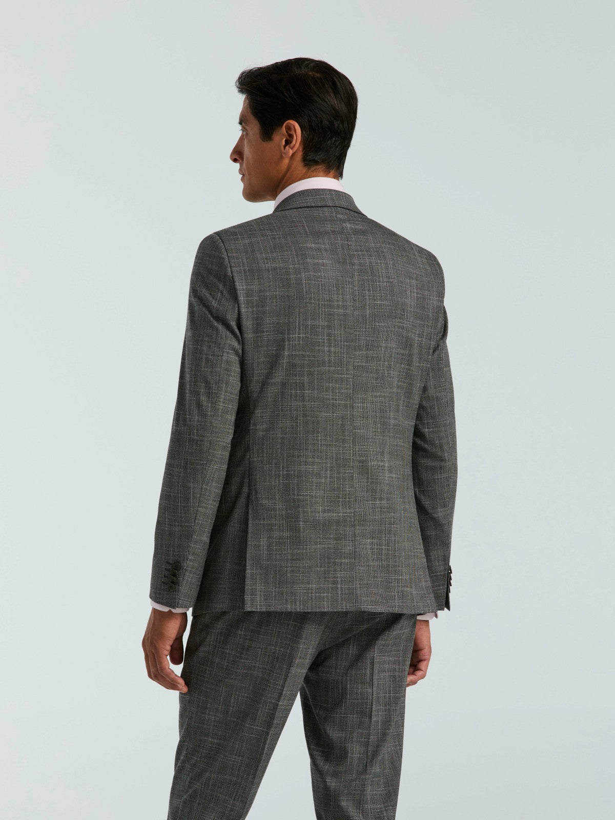 Perry Ellis Skinny Fit Houndstooth Suit Jacket