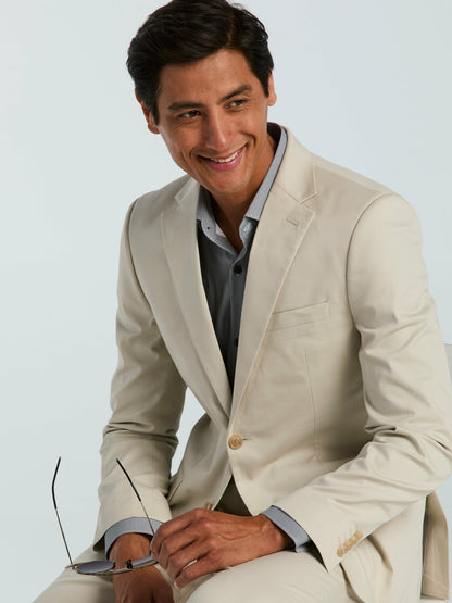 Perry Ellis Skinny Fit Solid Suit Jacket