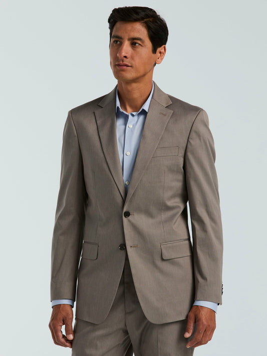 Perry Ellis Slim Fit Textured Suit Jacket