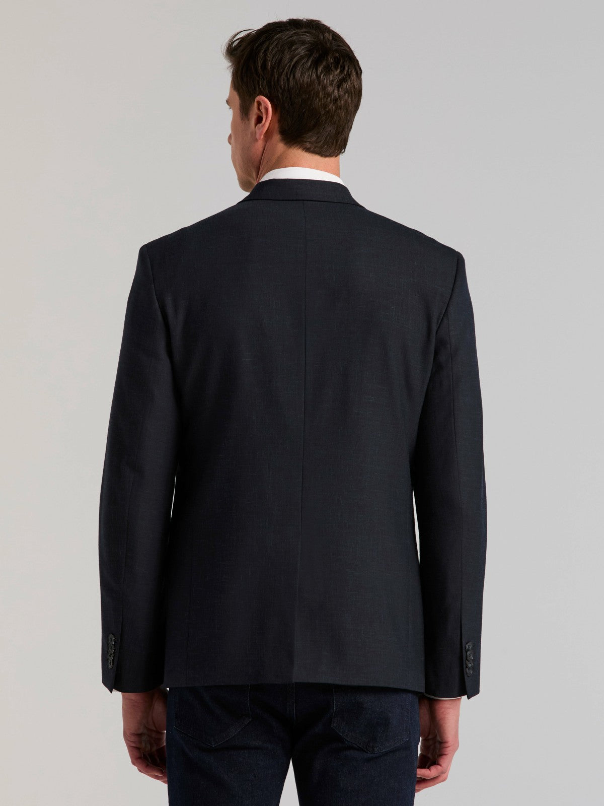 Perry Ellis Stretch Double Breasted Suit Jacket